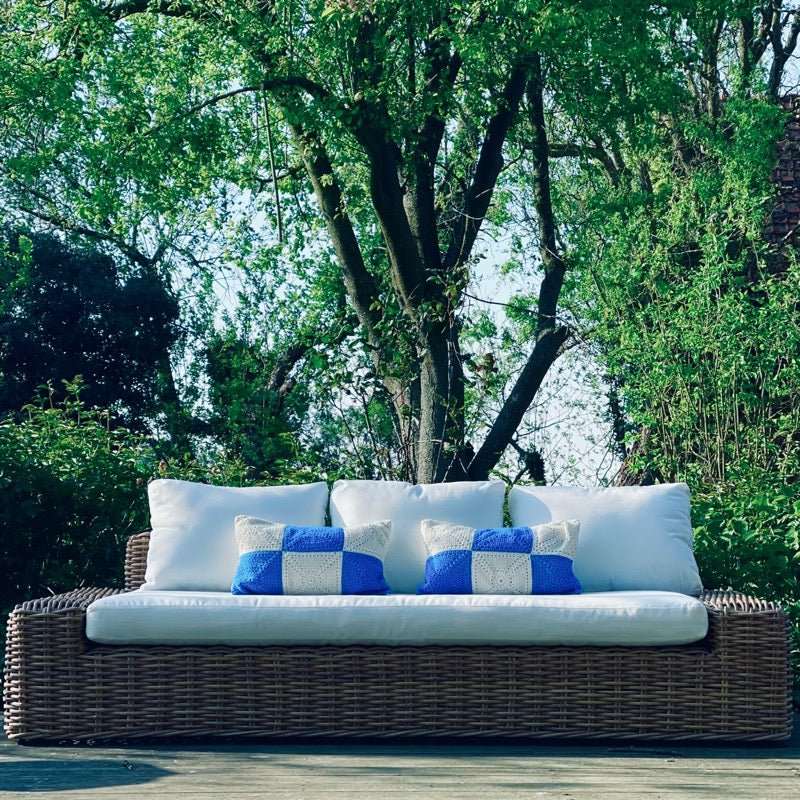 moutty Le coussin crochet Céleste