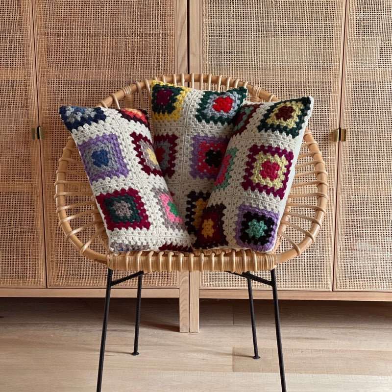 moutty Coussins pour fauteuils et canapés Le coussin crochet Gisèle