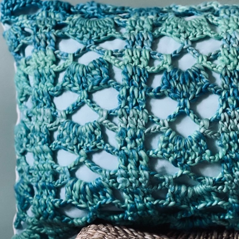 moutty Le coussin crochet Marguerite