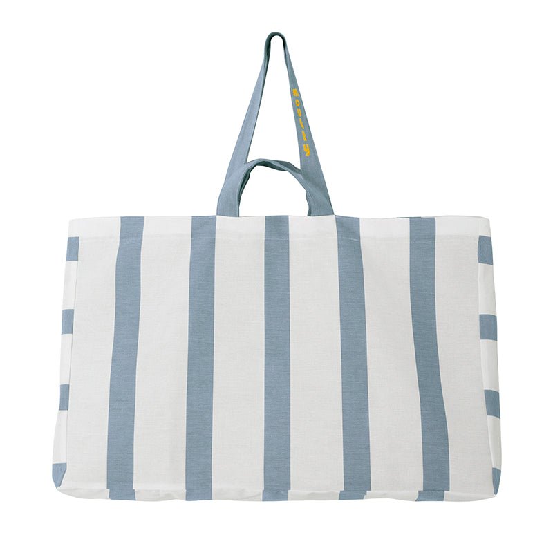 moutty Sac MAXI CABAS PERSONNALISÉ - RAYURES BLEU