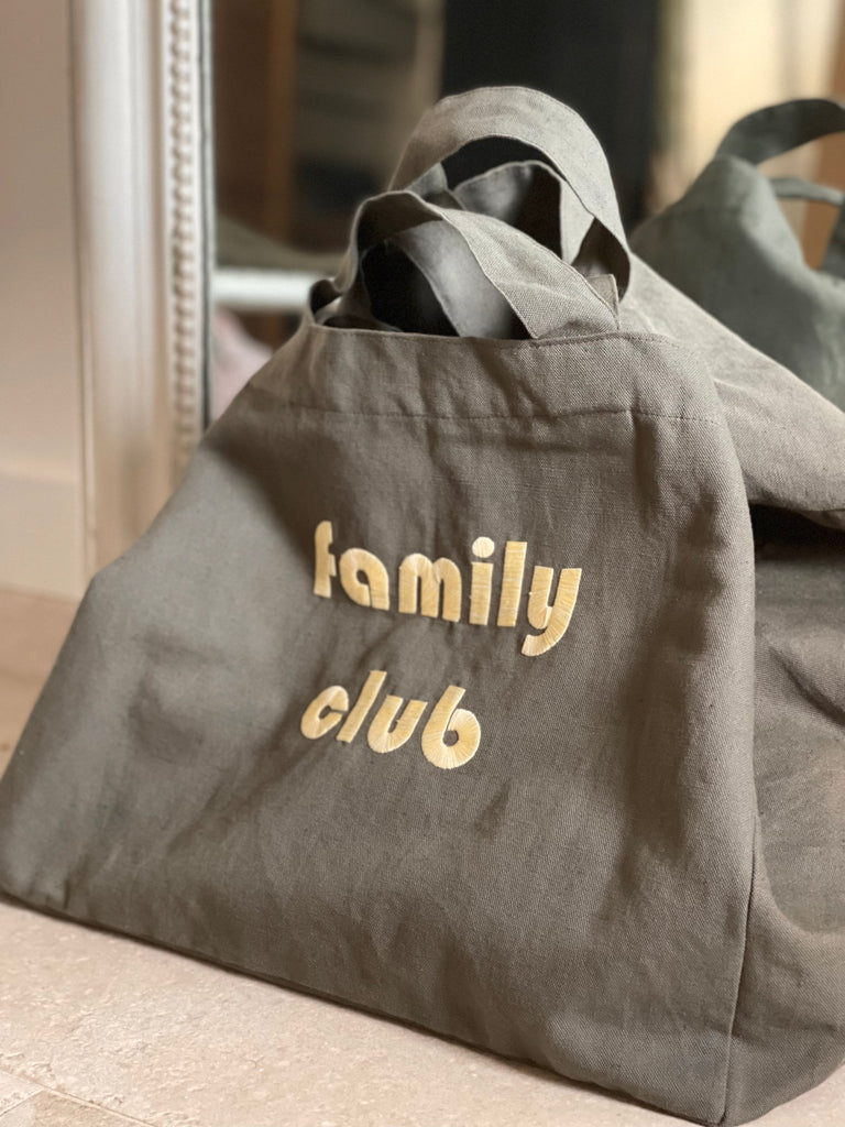 moutty Sac MIKE - LE SAC GÉANT - LIERRE - BRODÉ