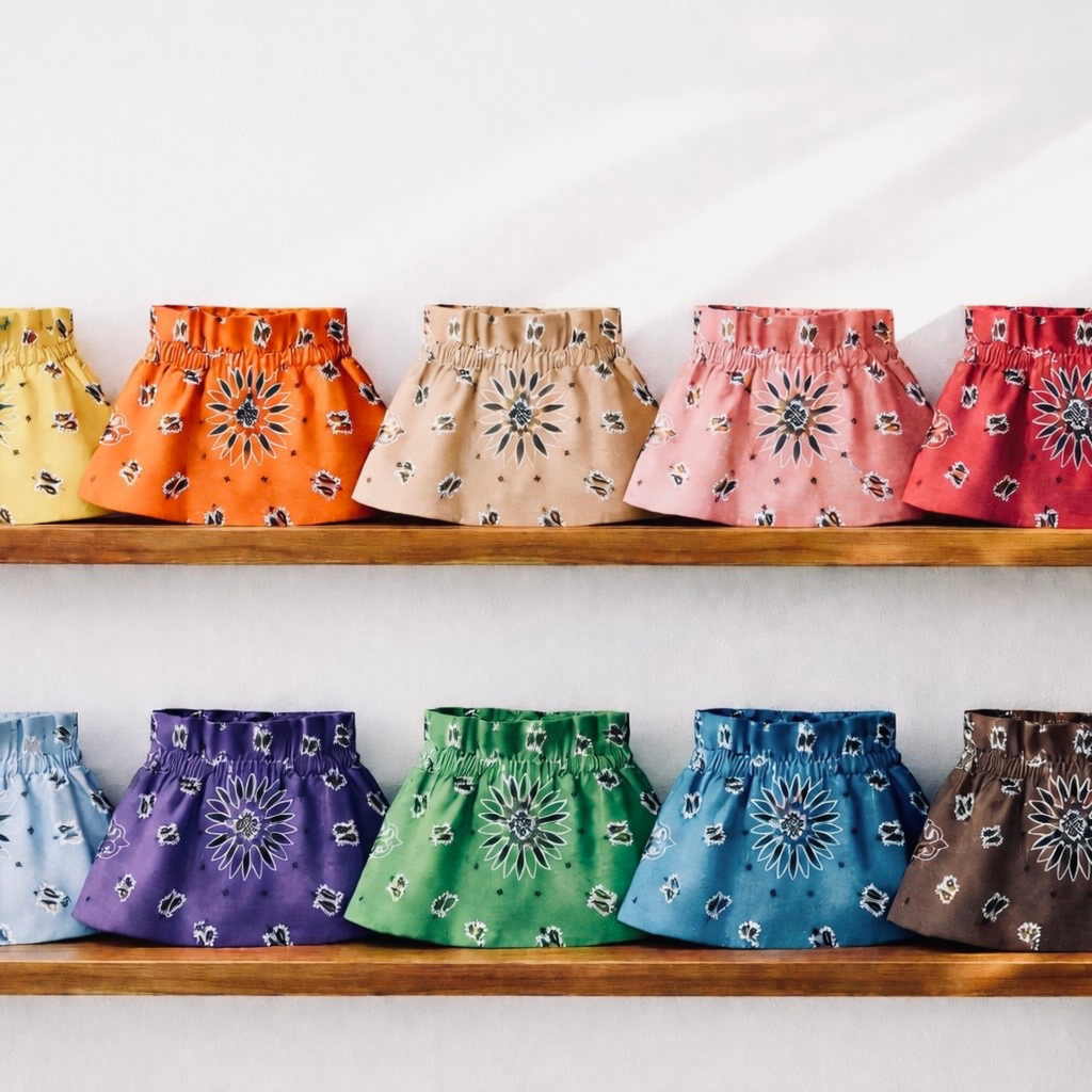 Individuell gestaltetes Bandana aus 100 % Baumwolle