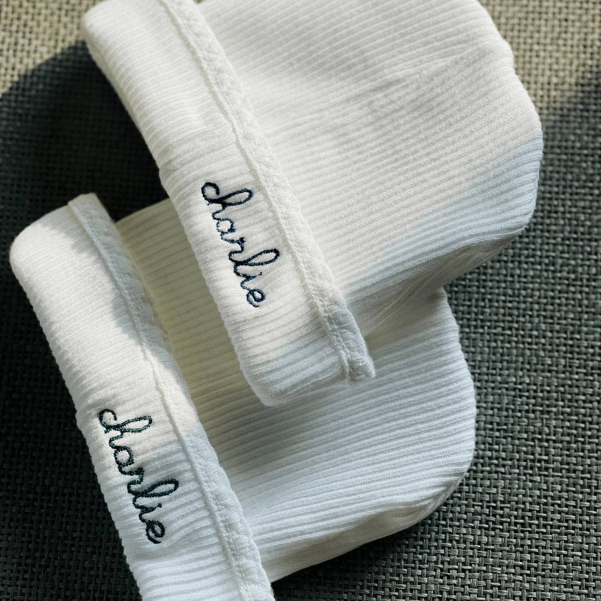 moutty bébé, body BONNET NAISSANCE PERSONNALISÉ