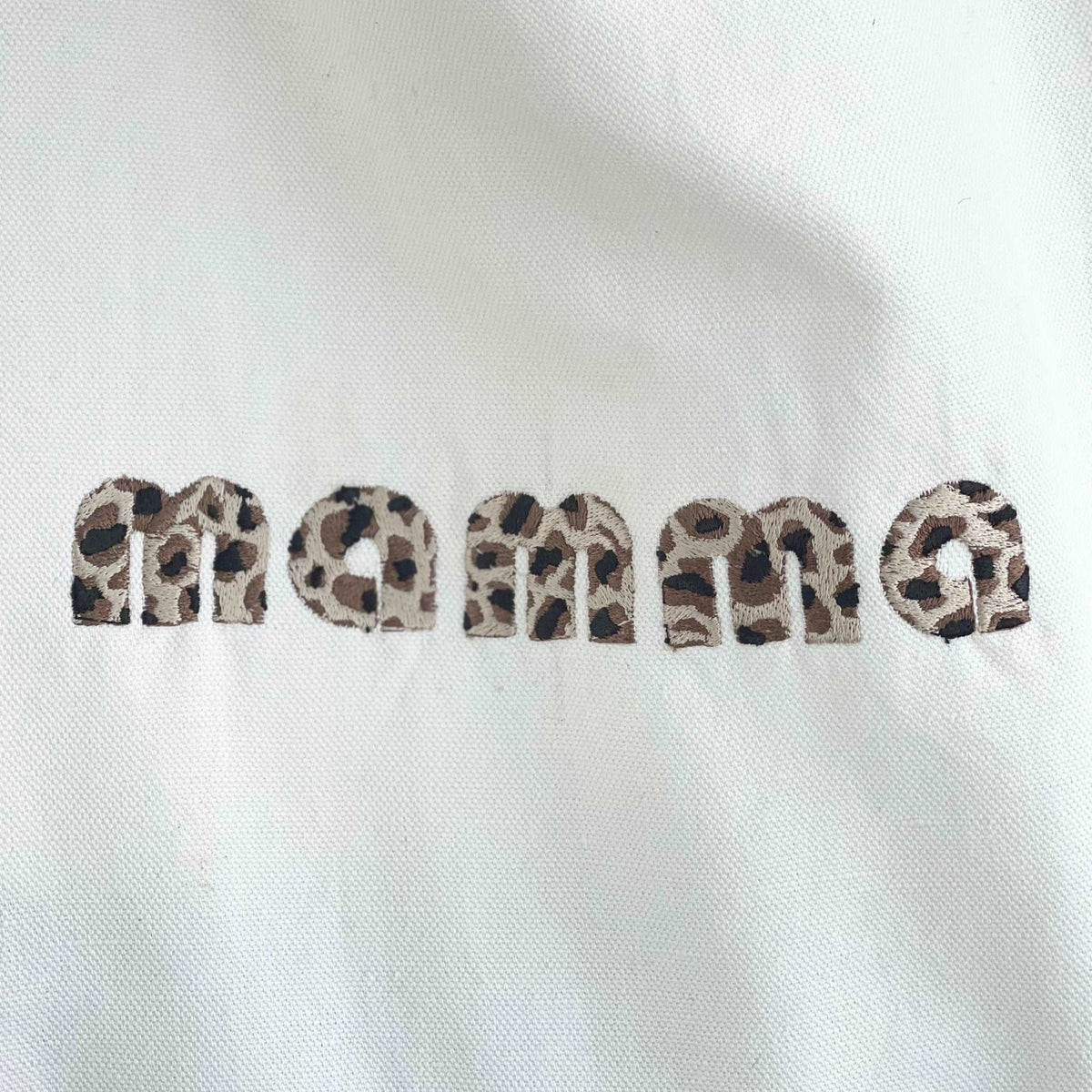 moutty Sac JACK -LE SAC 24 HEURES - MILK - "MAMMA" LÉOPARD