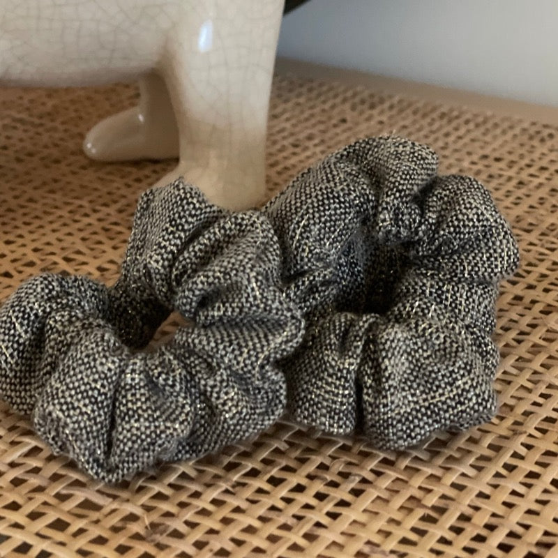 moutty Chouchou - Lin glitter gris Le chouchou - Les lins
