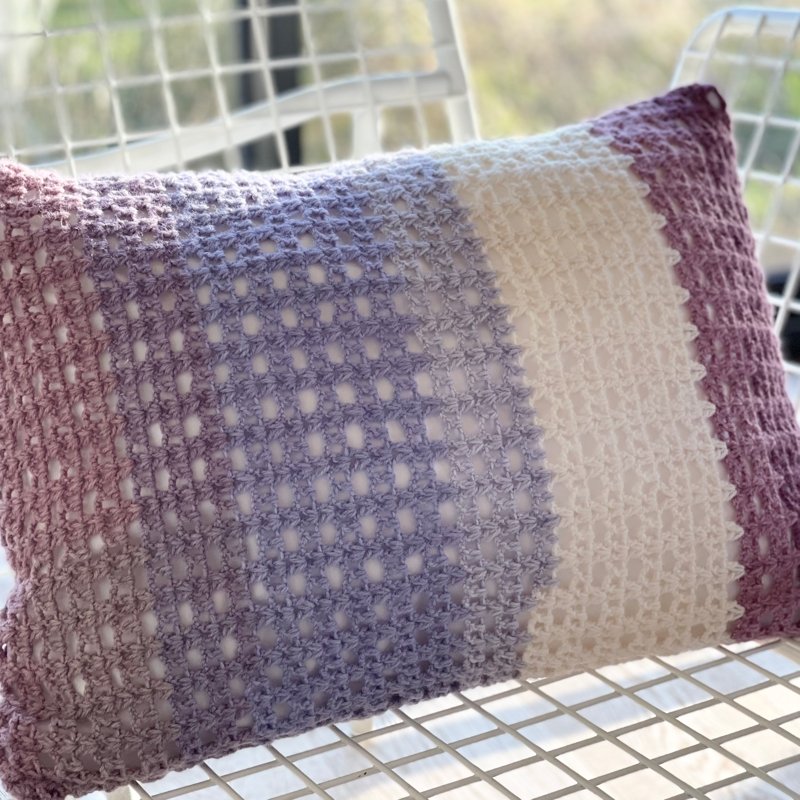 moutty Le coussin crochet Louise