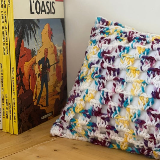 moutty Le coussin crochet Paulette