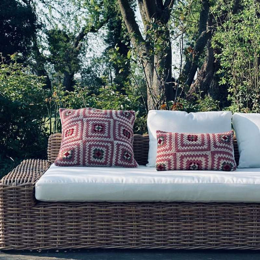 moutty Le coussin crochet Roseanna