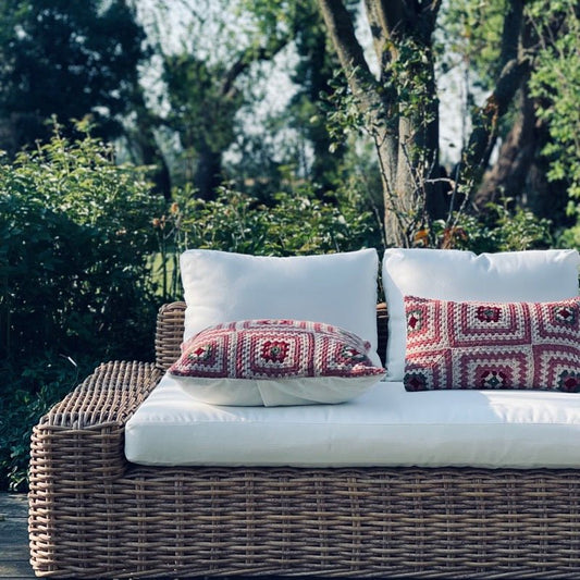 moutty Le coussin crochet Ruby