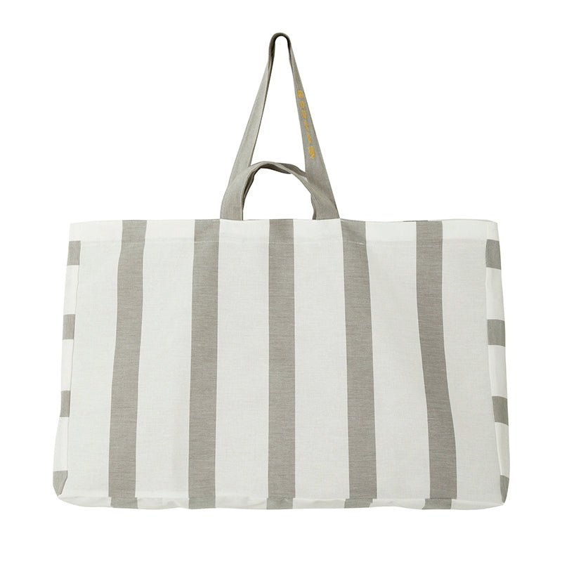 moutty Sac LE MAXI CABAS À RAYURES CABINE - GRIS - CAPSULE BONJOUR