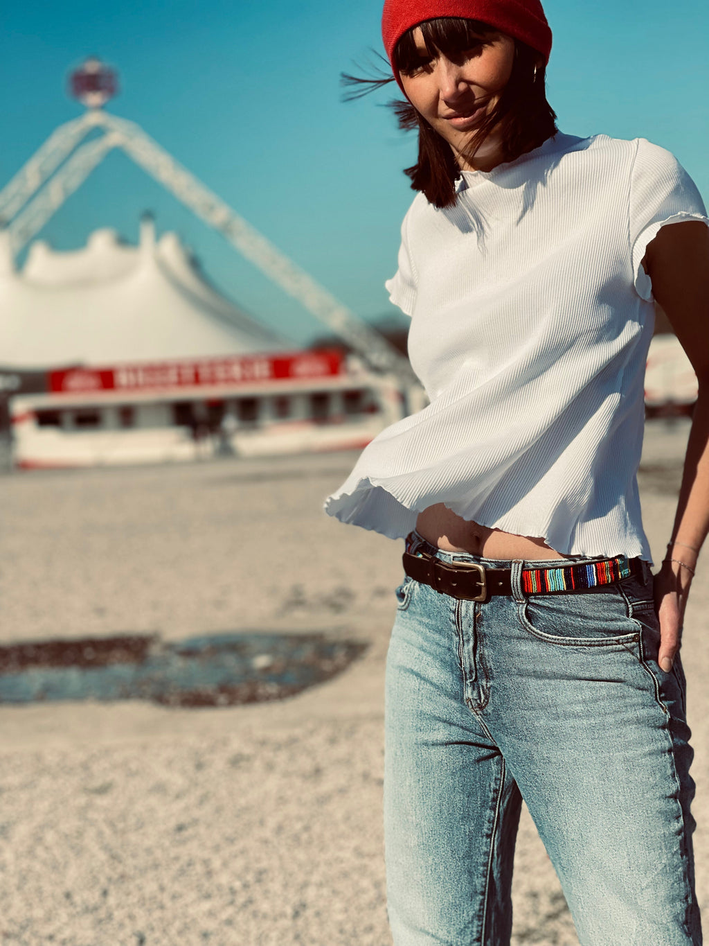 moutty t shirt Le t-shirt blanc - Arlette - Personnalisé