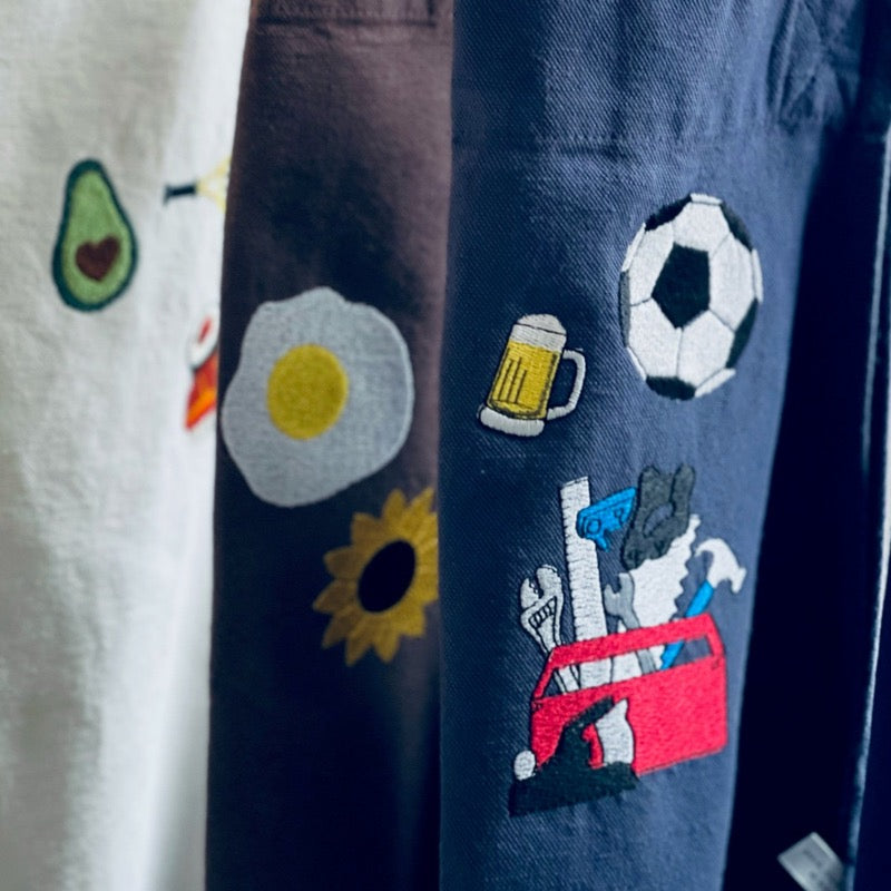 TABLIER PERSONNALISÉ BRODERIE Image