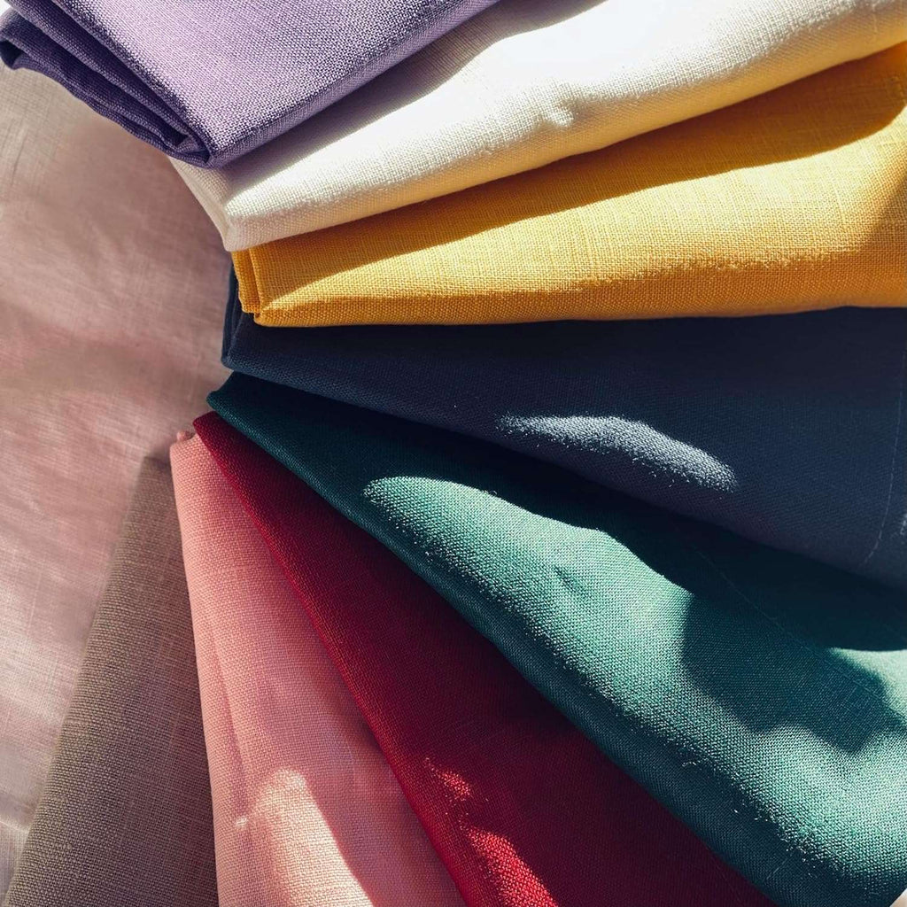 moutty SERVIETTE DE TABLE PERSONNALISÉE - BEIGE