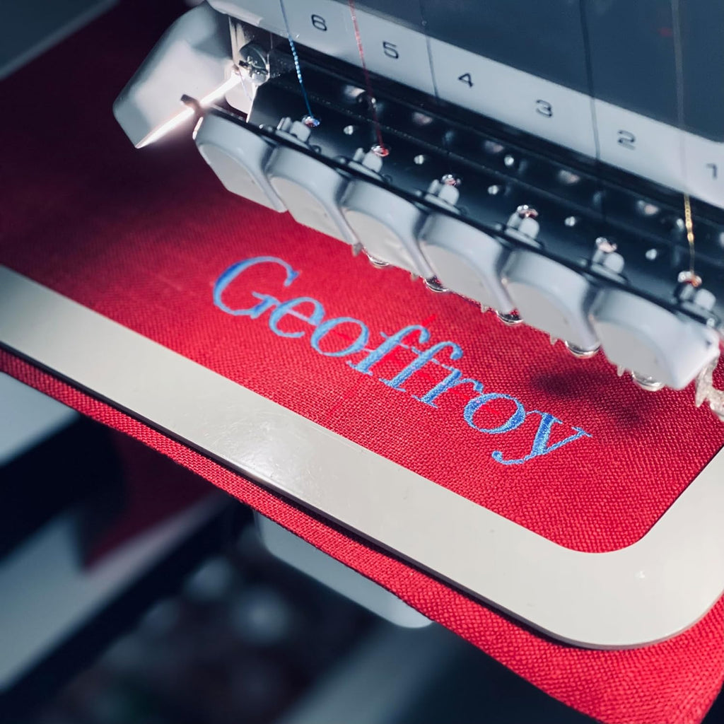 moutty SERVIETTE DE TABLE PERSONNALISÉE - ROUGE