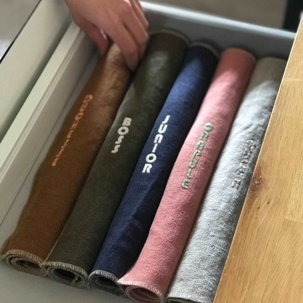 moutty set de table SET DE TABLE PERSONNALISÉ - NUIT