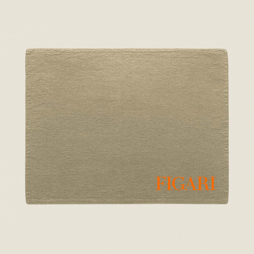 set de table avec broderie personnalisé