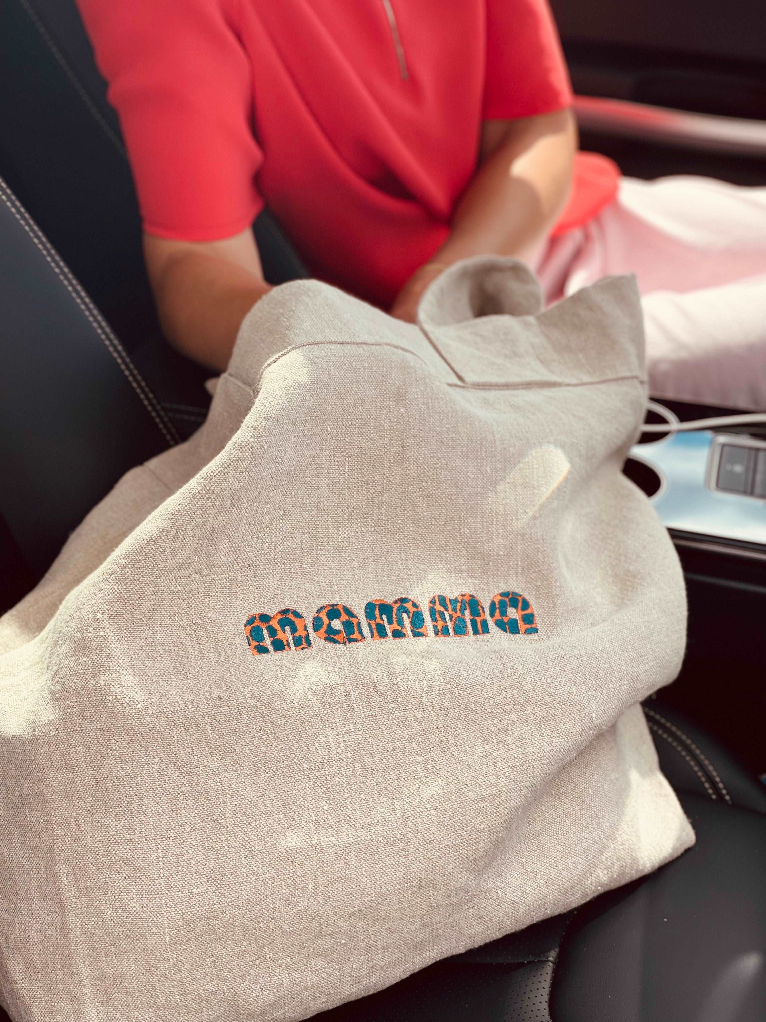 moutty Sac Stan  - Le sac fourre-tout - Naturel - "mamma" ottoman Image