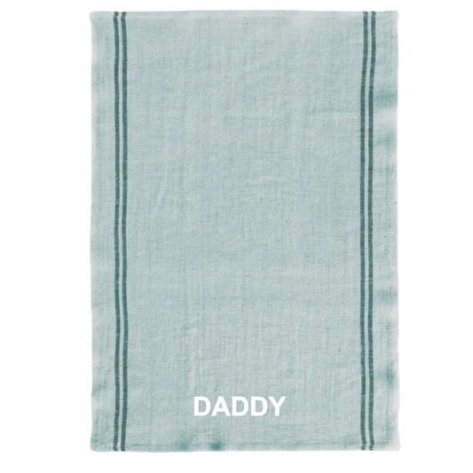 moutty TORCHON PERSONNALISÉ - LE BOCAGE - AQUA