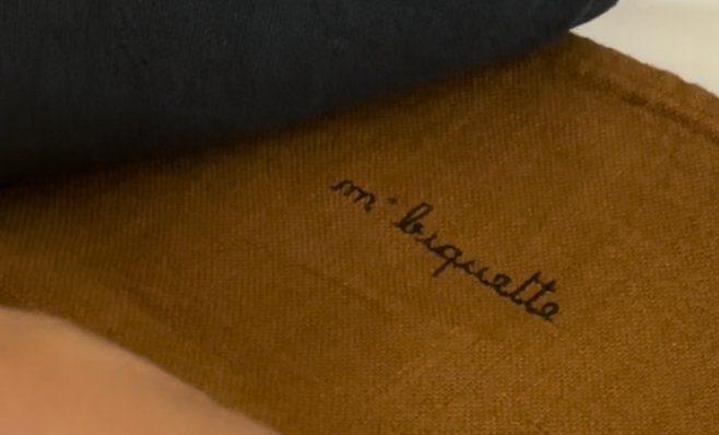 moutty TORCHON PERSONNALISÉ - LE BOCAGE - BOIS