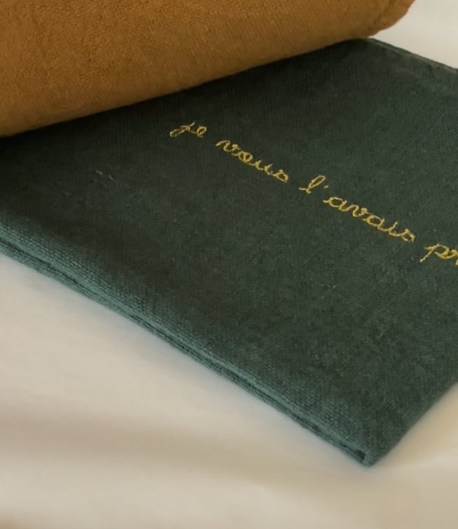 moutty TORCHON PERSONNALISÉ - LE BOCAGE - CÈDRE