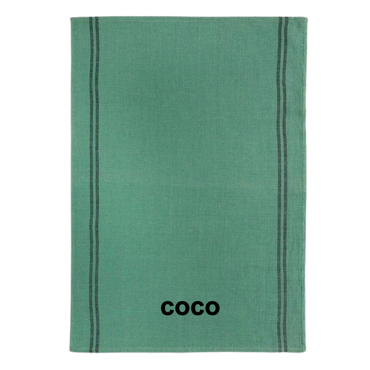 moutty TORCHON PERSONNALISÉ - LE BOCAGE - CÈDRE